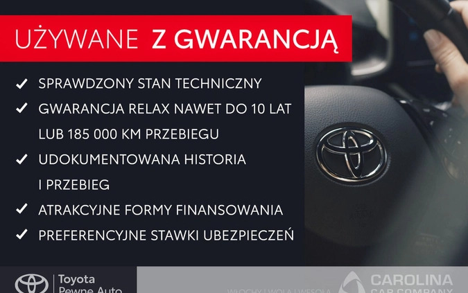 Toyota C-HR cena 98000 przebieg: 93401, rok produkcji 2018 z Warszawa małe 232